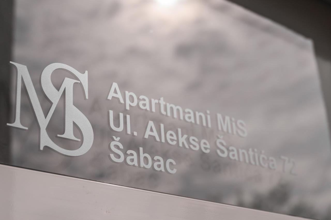 Apartmani Mis Šabac Exterior foto